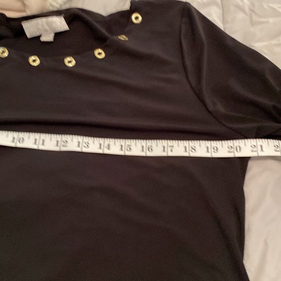 Carolyn Taylor Black  w/Silver Grommets L - Picture 5 of 7